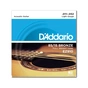 Струни для гітари D'Addario 85/15 Bronze Light (11-52) (EZ910) - зменшене зображення 1