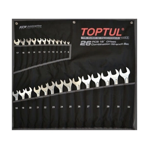Ключ Toptul ключів комбінованих 26 шт 6-32 мм Super-Torque (GPAW2601) зображення 1