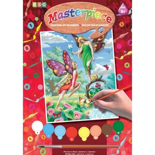Картина по номерам Sequin Art PAINTING BY NUMBERS JUNIOR Fairies (SA0126) зображення 1