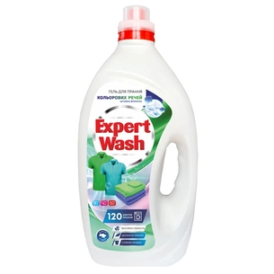 Гель для стирки Expert Wash Для цветных вещей Весенняя свежесть 6 л (4820197122158) изображение 1