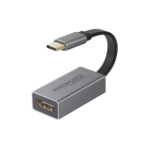 Перехідник USB-C to HDMI 4K30Hz grey Promate (medialink-h1.grey) изображение 1