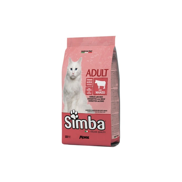Сухий корм для кішок Simba Cat яловичина 2 кг (8009470009041) - изображение 1