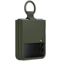 Чeхол-накладка Samsung Silicone Cover with Ring для Samsung Galaxy Flip 4 SM-F721 Khaki (EF-PF721TGEGUA) - уменьшенное изображение 2