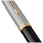 Ручка пір'яна Parker PARKER 51 Premium Black GT  FP F (56 111) - уменьшенное изображение 5