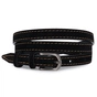 Ремінь Vintage Замшевий жіночий Чорний (20772) - зменшене зображення 1