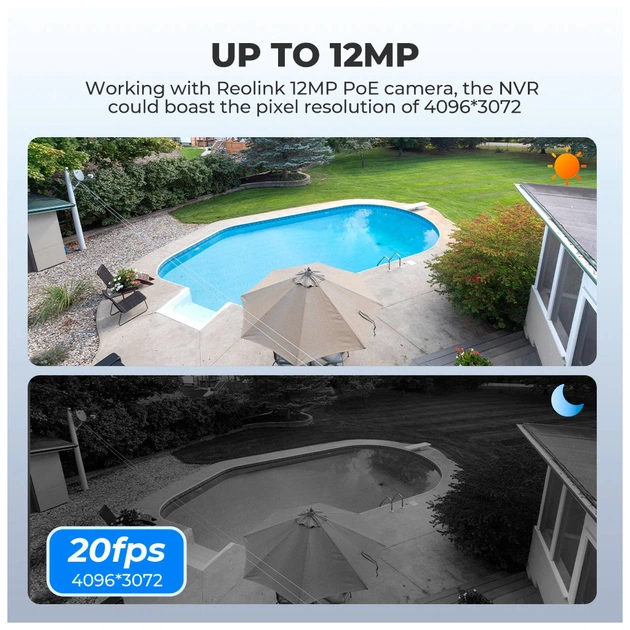 Реєстратор для відеоспостереження Reolink NVS8 без HDD (RLN8-410 без HDD) - picture 8