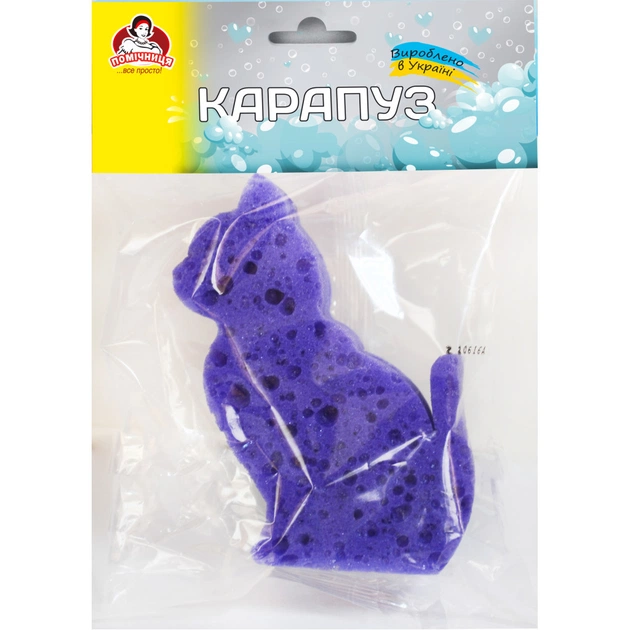 Губка для купання Помічниця Карапуз В асортименті (4820164965221) - picture 4