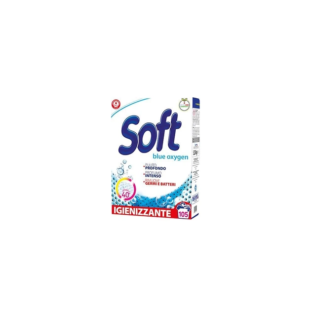 Пральний порошок Soft Blue Oxygen Універсальний з активним киснем 5.25 кг (8003640011506) - зображення 1