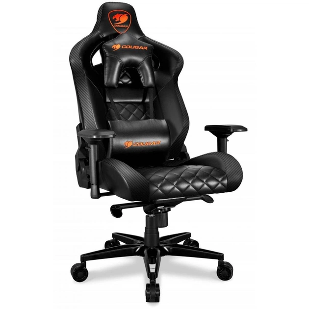 Крісло ігрове Cougar Armor TITAN Black - зображення 1