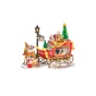 Конструктор Robotime Rolife Wooden 3D Reindeer Express (DS059) - уменьшенное изображение 1