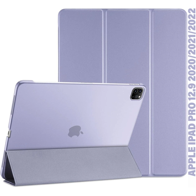 Чехол для планшета BeCover Tri Fold Hard Apple iPad Pro 12.9 2020/2021/2022 Purple (711722) - изображение 1