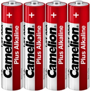 Батарейка Camelion AAA LR03 Plus Alkaline (Shrink) * 4 (LR03-SP4) зображення 1