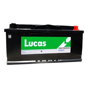 Акумулятор автомобільний Lucas 6CT-105 АзЕ AGM Start-Stop (LBAGM007A) зображення 1
