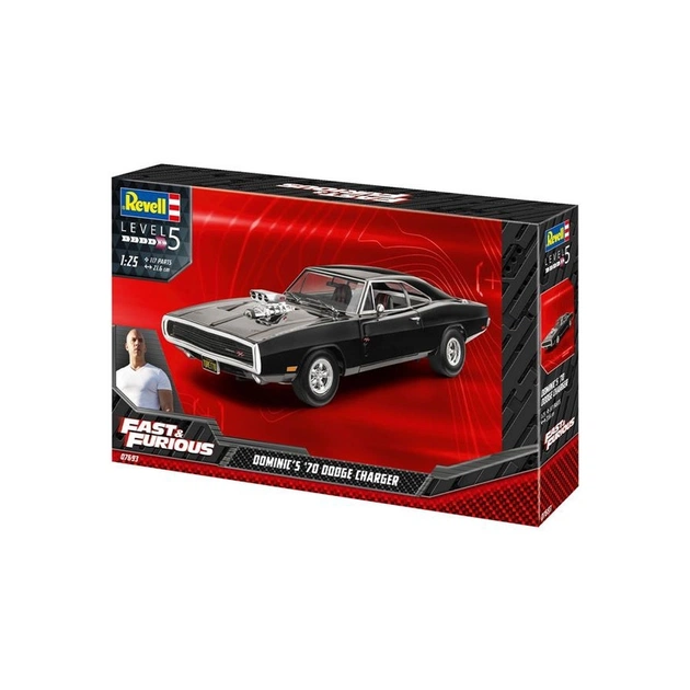 Збірна модель Revell Автомобіль Додж Чарджер (1970) з к/ф "Форсаж" 1:25 (RVL-07693) - зображення 1