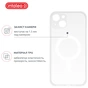 Чохол до мобільного телефона Intaleo CLEAR MagSafe Apple iPhone 13 (1283126588228) - зменшене зображення 4