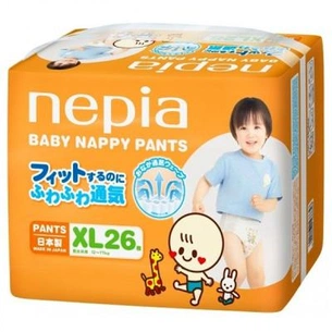 Підгузки Nepia Babby Nappy Pants XL (12-17 кг) 26 шт (4901121552125) зображення 1