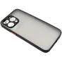 Чохол до мобільного телефона Dengos Matte iPhone 15 Pro Max (black) (DG-TPU-MATT-133) - зменшене зображення 3