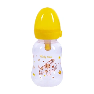Пляшечка для годування Baby Team З латексною соскою 125 мл (4824428013000) зображення 1