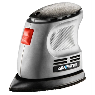 Шліфувальна машина Graphite вібраційна Delta 105W, 140х140х97, 24000кол/хв (59G335) зображення 1