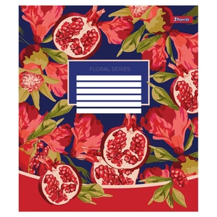 Зошит 1 вересня А5 Floral series 60 аркушів, лінія (766476) зображення 1