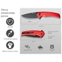 Ніж Sencut Serene, Red Aluminum, Darkwash (S21022B-2) - зменшене зображення 10