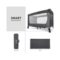 Дитячий манеж Hauck Dream N Play Plus Grey (60361-1) - зменшене зображення 4