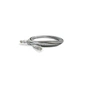 Патч-корд Kingda 1м, UTP, cat.5e, CU, 24AWG, grey (KD-PAUT3100GY) - зменшене зображення 1