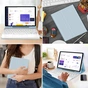 Чохол до планшета BeCover Keyboard+TouchPad Samsung Tab A9 Plus SM-X210/SM-X215/SM-X216 11.0" Light Blue (712414) - зменшене зображення 6