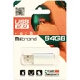 USB флеш накопичувач Mibrand 64GB Cougar Silver USB 2.0 (MI2.0/CU64P1S) - зменшене зображення 2