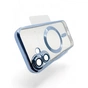 Чохол до мобільного телефона BeCover TPU Chrome Case (MagSafe) для Apple iPhone 16 Sierra Blue (712072) - зменшене зображення 4