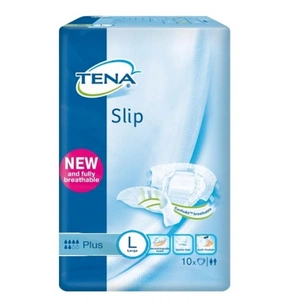 Підгузки для дорослих Tena Slip Plus Medium дышащие 10 шт (7322540646801) зображення 1