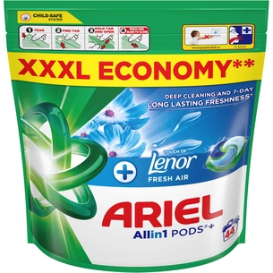 Капсули для прання Ariel Pods+ All-in-1 Touch of Lenor Дотик свіжого повітря Lenor 44 шт. (8700216765077) изображение 1