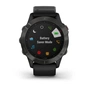 Смарт-годинник Garmin Fenix 6 Pro Sapphire Carbon Grey DLC with Black Band (010-02158-11/10) - зменшене зображення 7