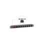 Силовий блок Kingda 19" 1U 8xSchuko, вимикач, С14 (KD-PDU-GM-1U-P8-C14) - зменшене зображення 2