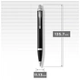 Ручка кулькова Parker IM 17 Matte Black CT BP блістер (26 136) - зменшене зображення 4