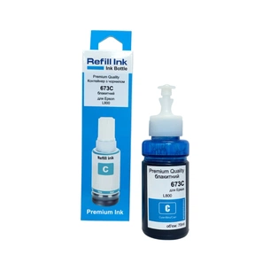 Чорнило Premium Quality Epson 673 70мл Cyan (70264896) зображення 1