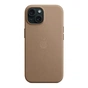 Чохол до мобільного телефона Apple iPhone 15 FineWoven Case with MagSafe Taupe (MT3C3ZM/A) - зменшене зображення 5