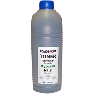 Тонер Tomoegawa KYOCERA UNIVERSAL №3, 1кг (TG-KMUT3-1) зображення 1