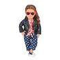Аксесуар до ляльки Our Generation Deluxe Стильный кожанный жакет (BD60031Z) - зменшене зображення 2