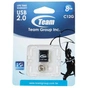 USB флеш накопичувач Team 8GB C12G Black USB 2.0 (TC12G8GB01) - зменшене зображення 5