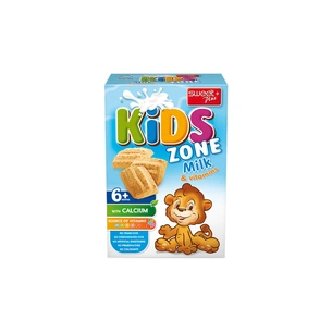 Дитяче печиво Sweet Plus Kids Zone з молоком та вітамінами для харчування дітей від 6 місяців 220 г (1110300) изображение 1