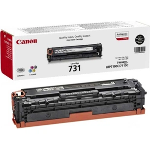 Картридж Canon 731 Black, для LBP7100/7110 (6272B002) зображення 1