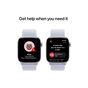 Смарт-годинник Apple Watch Series 10 GPS 42mm Silver Aluminium Case with Blue Cloud Sport Loop (MWWD3QH/A) - уменьшенное изображение 6
