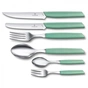Кухонний ніж Victorinox Swiss Modern Tomato Sausage 11см Mint (6.9006.11W41) - зменшене зображення 2