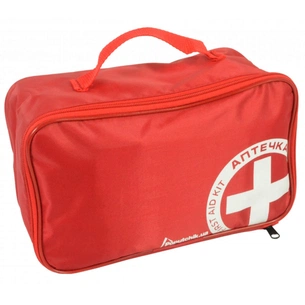 Автомобільна аптечка Poputchik -2 (АМА-2) згідно ДСТУ 3961-2000 футляр м'який червоний 30х1 (02-025-М) зображення 1