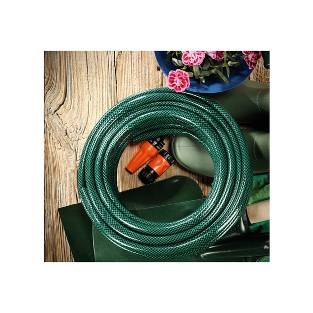 Шланг для поливу Cellfast набір ECONOMIC, 1/2", 20м, 3 шари, зрошувач, комплект для підключення (10-100) - picture 3