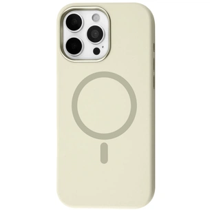 Чехол для мобильного телефона BeCover FIBRA Silicone OmniMag Apple iPhone 16 Pro Max Milk White (716239) изображение 1