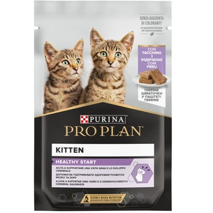 Вологий корм для кішок Purina Pro Plan Cat Nutrisavour Junior Для кошенят Мус з індичкою 75 г (8445290178862) зображення 1
