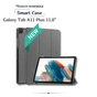 Чохол до планшета BeCover Smart Case Samsung Galaxy Tab A11 Plus SM-X236B 11.0" Gray (714000) - зменшене зображення 1