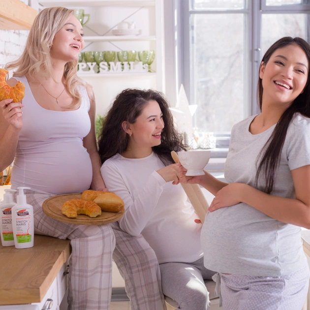 Косметика для мам Palmer's лосьйон від розтяжок з олією какао і вітаміном Е, 250 мл (4031N) - picture 4